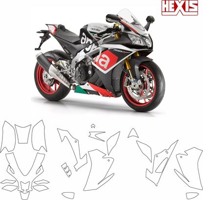 Picture of Aprilia RSV4 RF 2016+ Pre Cut PPF Kit