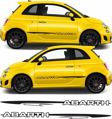 Picture of Fiat  500 / 595 Abarth side Stripes  / Stickers