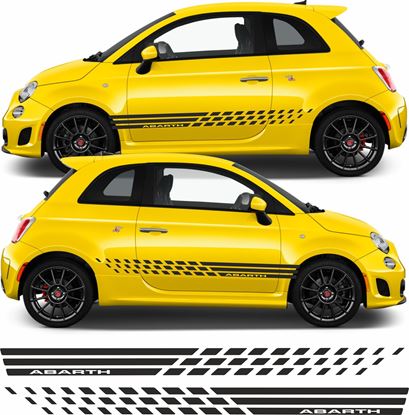 Picture of Fiat 500 / 595 Abarth side Stripes / Stickers