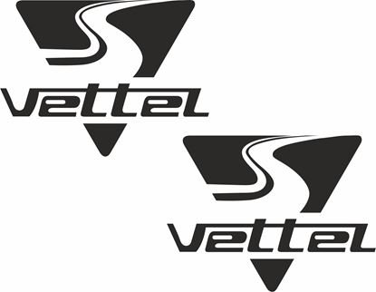 Picture of Sebastian Vettel General Panel  Decals / Stickers