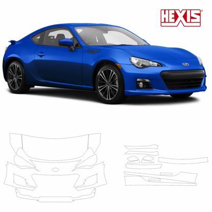 Picture of Subaru BRZ 2013 -  2017 Pre Cut PPF Front & Side kit