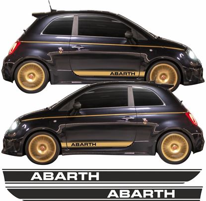 Picture of Fiat 595 / 695 side Stripes / Stickers