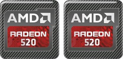 Picture of AMD Radeon 520 Gel Badges