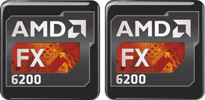 Picture of AMD FX 6200 Gel Badges