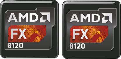 Picture of AMD FX 8120 Gel Badges