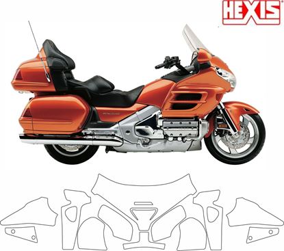 Picture of GL1800 Goldwing 2001 - 2007 Pre Cut PPF Kit