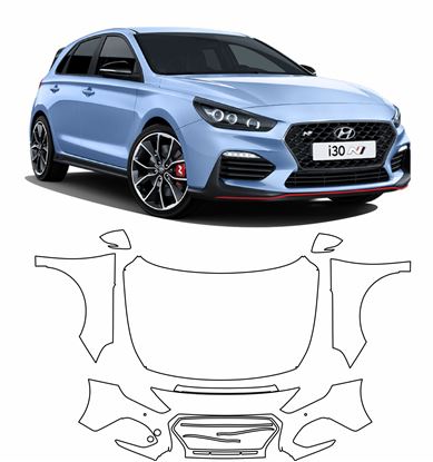 Picture of Hyundai i30N Pre Cut PPF