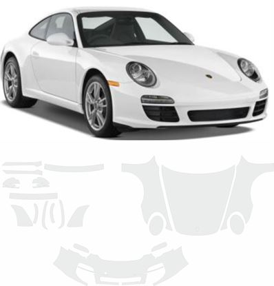 Picture of Porsche 997.2 Carrera S / 4S  Pre Cut PPF full front and side protection