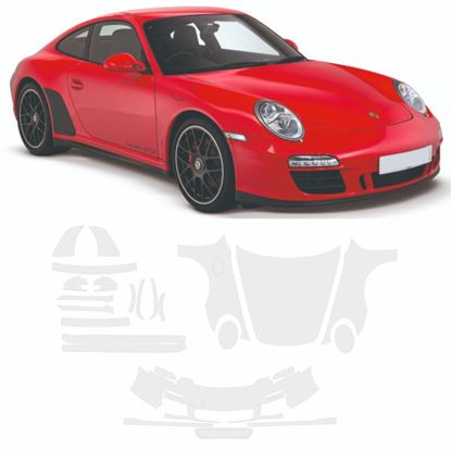 Picture of Porsche 997 Carrera GTS 2011 Pre Cut PPF full Front and side protection kit