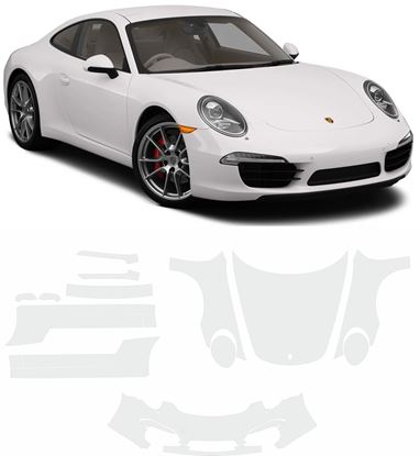 Picture of Porsche 991 Carrera S Pre Cut PPF full Front and side protection