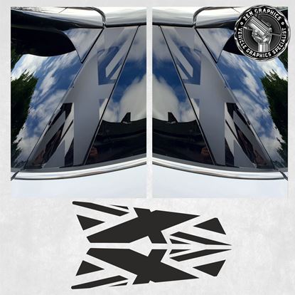 Picture of Mini F55 - 5 Door C pillar Decals / Stickers