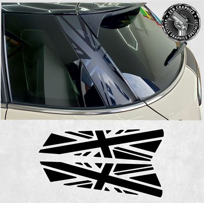 Picture of Mini F55 - 5 Door C pillar Decals / Stickers