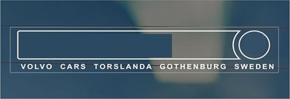 Picture of Volvo Torslanda Gothenburg Glass Decal / Sticker