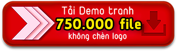 demo tranh treo tường