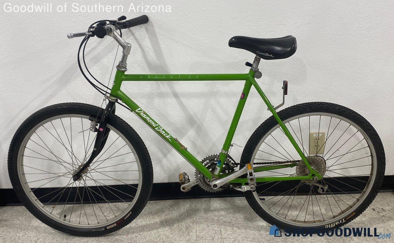 Diamond Back Ascent Ex Green Bicycle - Local Pickup Only | ShopGoodwill.com