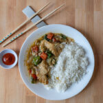 Sitka Alaskan cod in Thai basil sauce