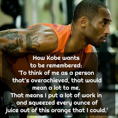 Kobe Bryant Work Ethic Quotes