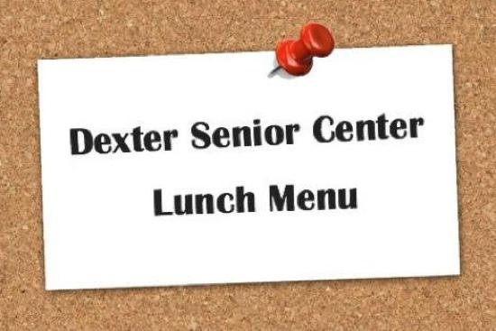 Weekly Senior Center Lunch Menu