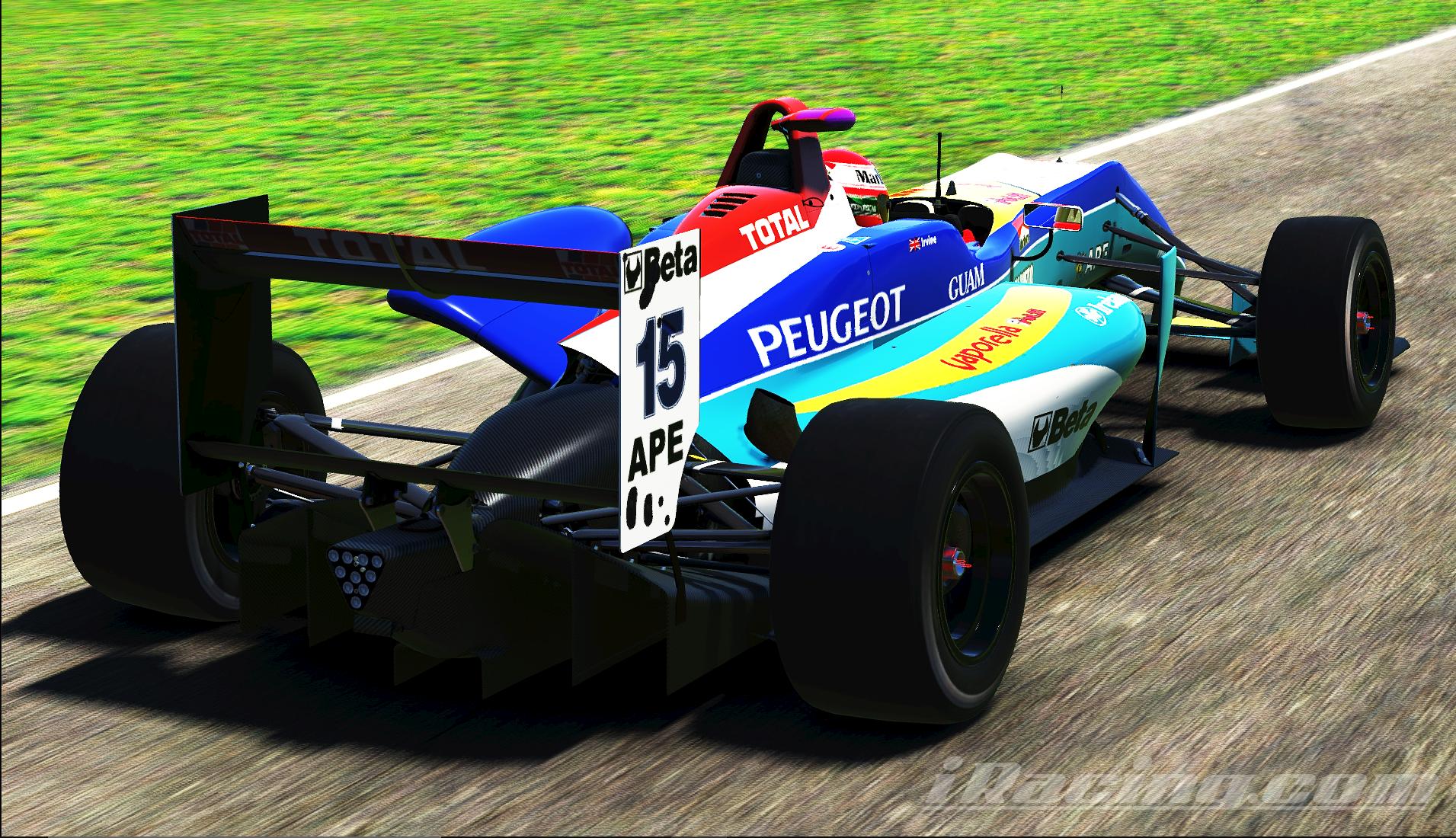 Preview of 1995 Jordan 195-Peugeot E. Irvine by Patrick Ramirez