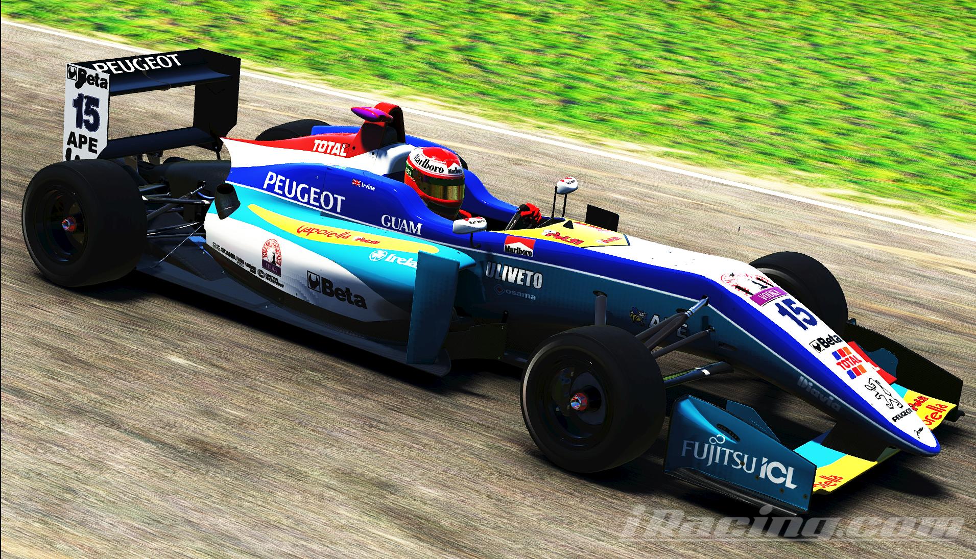 Preview of 1995 Jordan 195-Peugeot E. Irvine by Patrick Ramirez