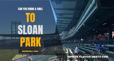 Is it Allowed to Bring a Grill to Sloan Park for Tailgating?