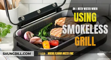 The Importance of Water When Using a Smokeless Grill