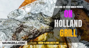 The Perfect Timing: How to Cook a Baked Potato on a Holland Grill