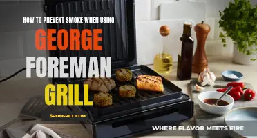 How to Avoid Smoke When Using a George Foreman Grill