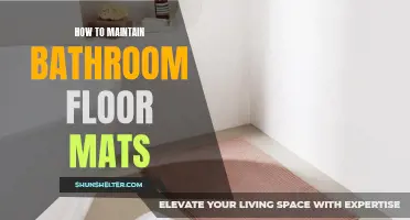 Tips for Maintaining Bathroom Floor Mats