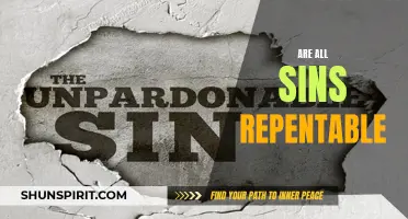 The Nature of Sin: Repentance and Forgiveness