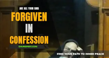 Confession and Forgiveness: What Sins Are Truly Forgiven?