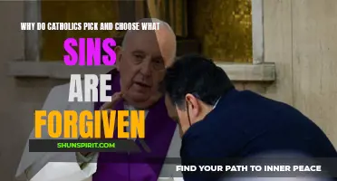 Catholics' Selective Sin Forgiveness: Why the Cherry-Picking?