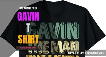 Gavin's Missing: The "Has Anyone Seen Gavin" T-Shirt Mystery