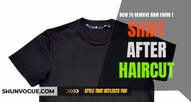 Easy Ways to Remove Hair from T-Shirts Post-Haircut