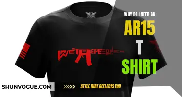 AR15 T-Shirt: A Bold Statement of Freedom and Liberty