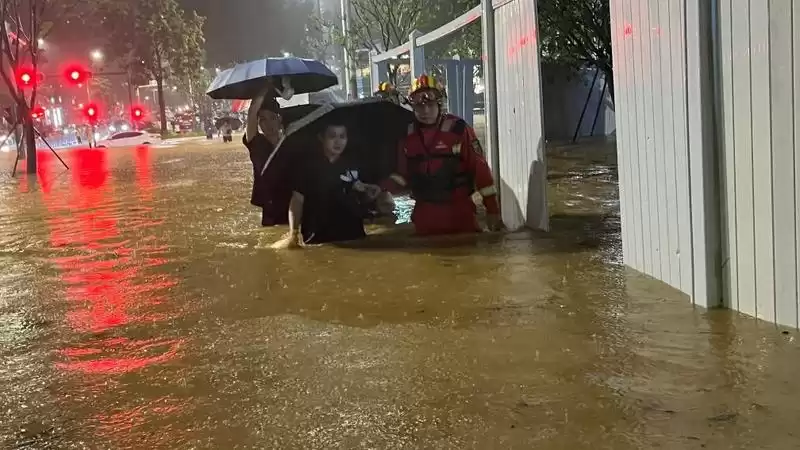 China blue alert severe convective weather