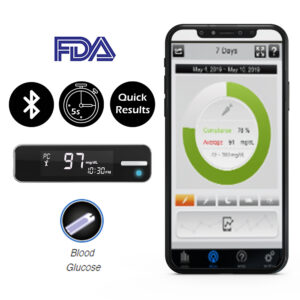 FDA Bluetooth Blood Gluco Meter: SIFGLUCO-3.7