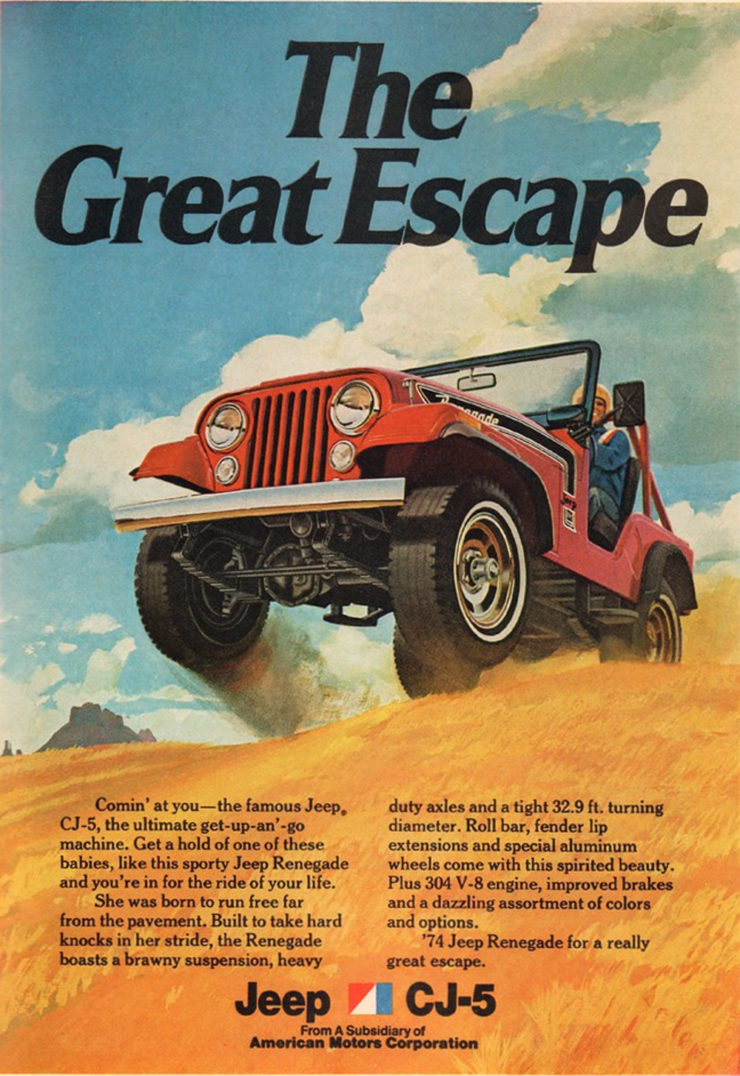 Jeep CJ the great escape