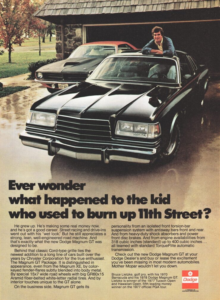 Dodge Magnum Vintage Ad 1