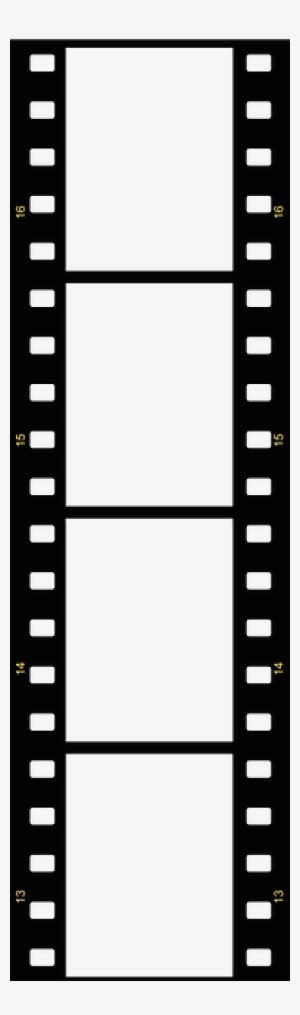 I Started With An Old Film Look For The Background - Film Strip Vertical  Transparent PNG - 189x640 - Free Download on NicePNG