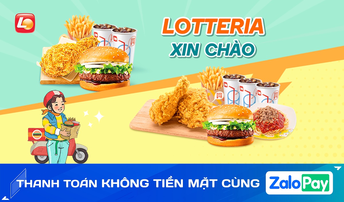 Thanh Toán Lotteria Bằng Ví Zalopay