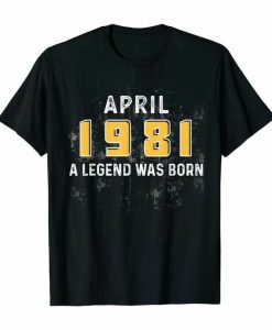 1981 April T-shirt AI