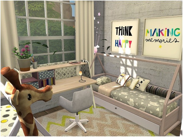 The Sims Resource: Tiny Simple Family House by lotsbymanal • Sims 4 ...