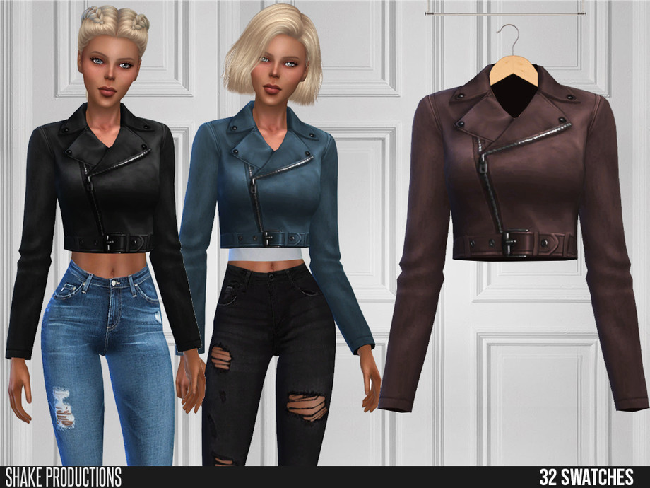 Sims 4 Open Jacket