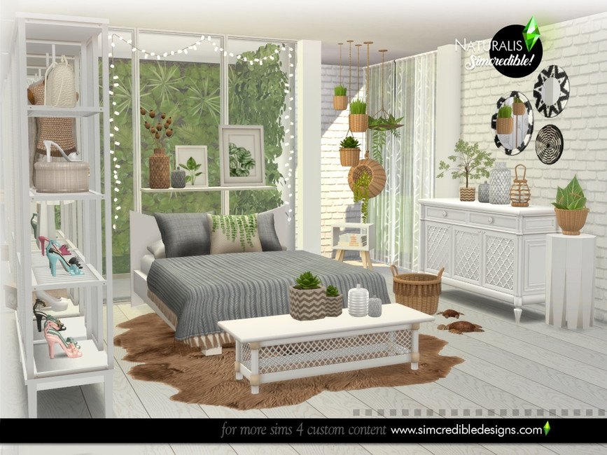 Sims 4 CC Bedroom Sets TSR image.