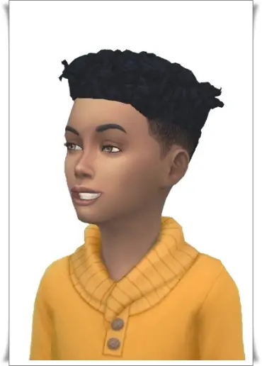 Birksches sims blog: Real Afro Hair Kids - Sims 4 Hairs