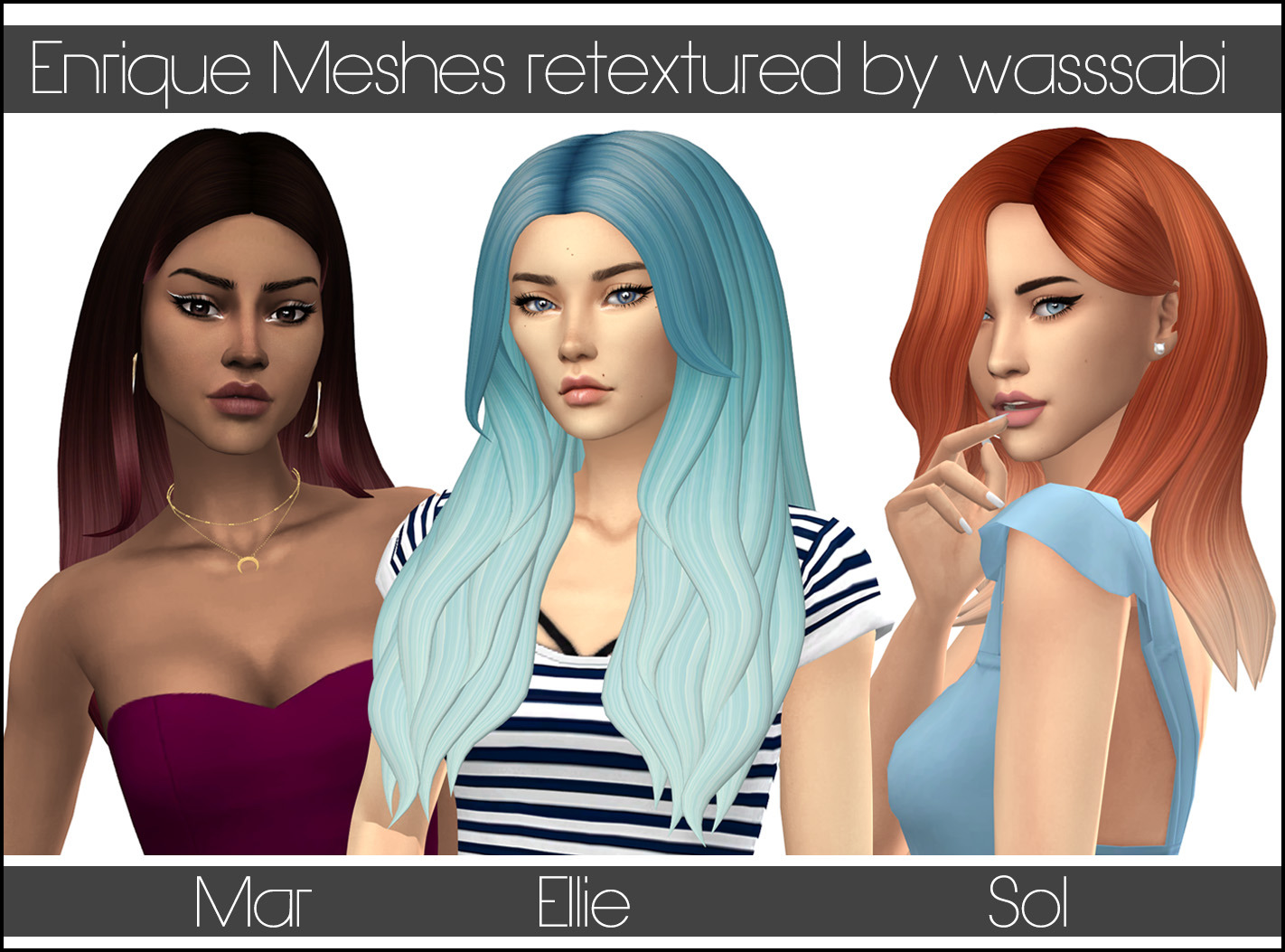 Maxis Match Hair Sims 4 Images