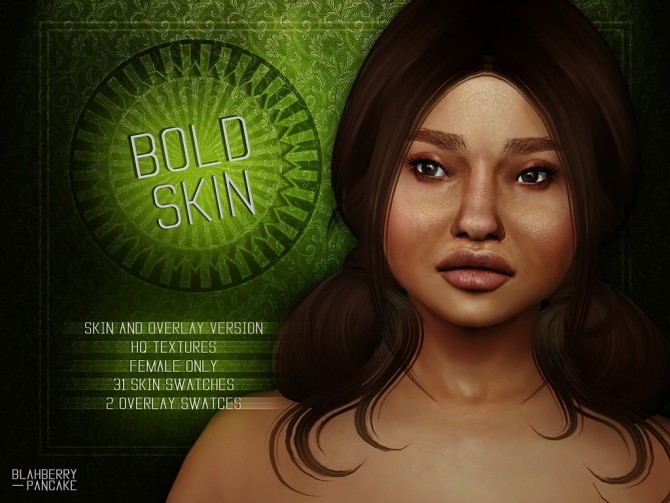 Bold Skin & Overlay at Blahberry Pancake » Sims 4 Updates