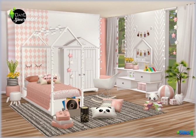 Sims 4 custom content child bed - gasegl