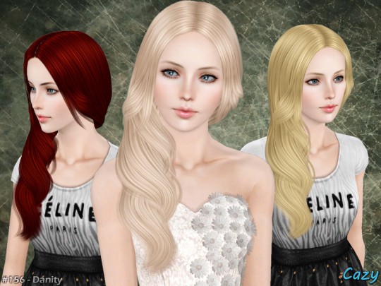 Danity Hairstyle by Cazy by The Sims Resource - Sims 3 Hairs